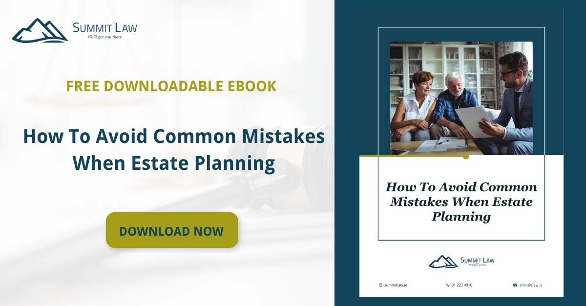 How To Avoid Common Mistakes When Estate Planning - eBook - SM - Summit Law